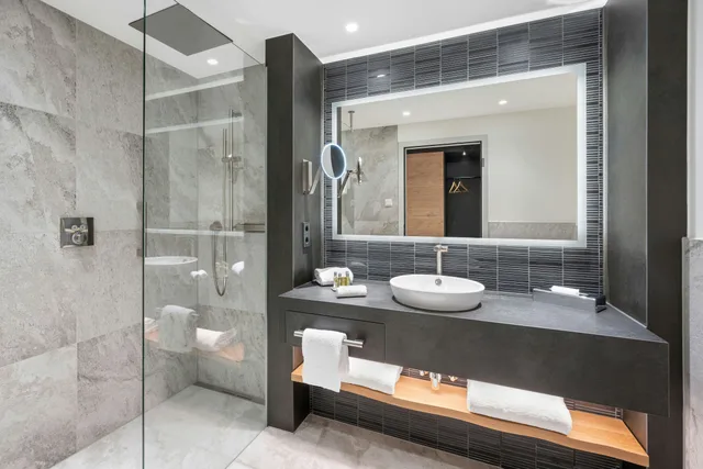 غرفة بسريرين منفصلين، Hilton Munich Airport 2/8