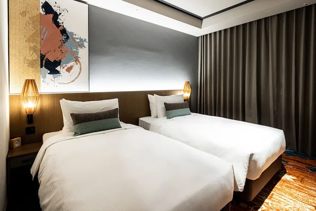 Moderate, Twin Beds، Solaria Nishitetsu Hotel Taipei Ximen 4/9