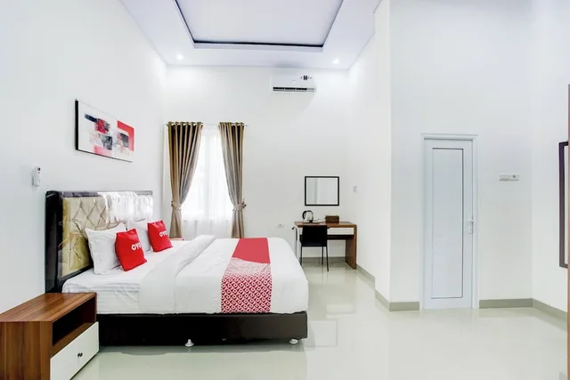 جناح بسرير مزدوج، Hotel O Sukarame Near Imanuel Hospital Way Halim Formerly Hotel Griya Bawean 3/5