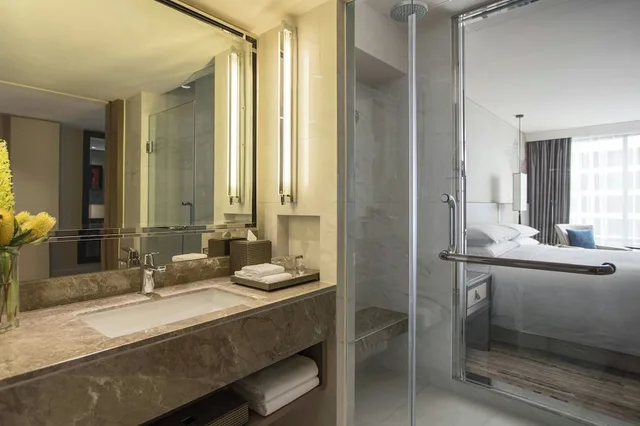 غرفة بسرير كينج بإطلالة على المتنزه، Bangkok Marriott Marquis Queens Park 3/10
