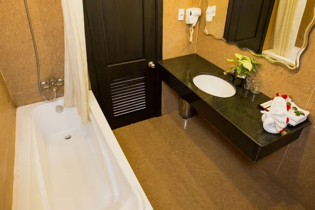 غرفة سوبيريور بسريرين منفصلين بإطلالة على المدينة، Rosaleen Boutique Hotel 9/10