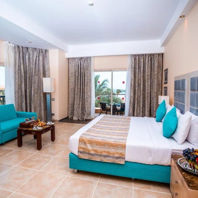 غرفة كلوب بسرير مزدوج، Tropitel Sahl Hasheesh 1/6
