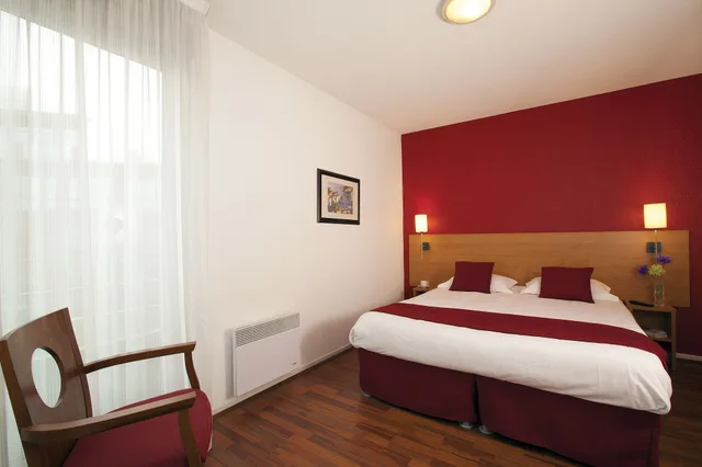 شقة بسرير مزدوج بغرفة نوم واحدة مع أريكة، Sejours & Affaires Lyon Park Lane 1/6