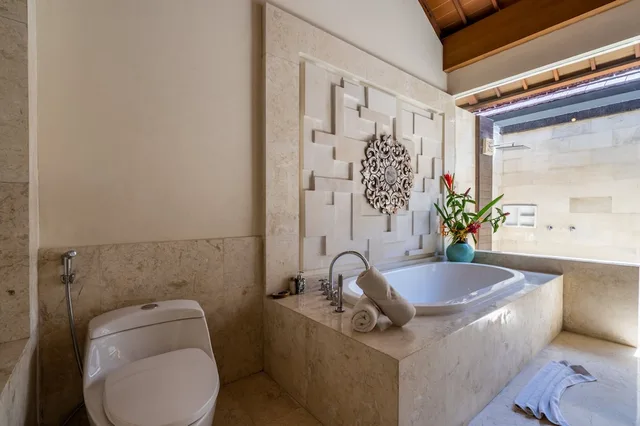 فيلا بسريرين منفصلين وسريرين كينج بـ3 غرف نوم بمسبح خاص، The Akasha Seminyak Luxury Villas & Hotel 8/10