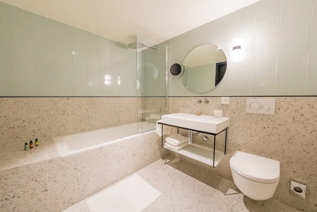 جناح جونيور بسرير كينج مع أريكة، Hotel D Bulle 8/10