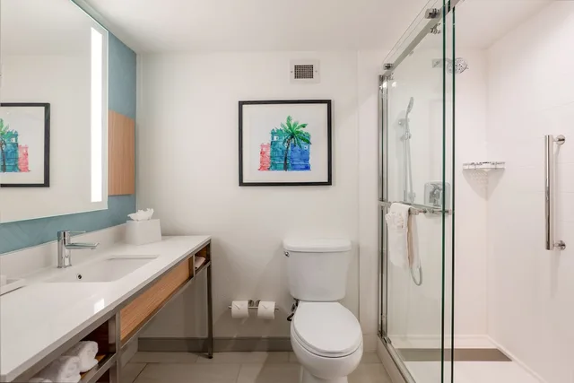 غرفة قياسية بسرير كينج، Hilton Garden Inn Ft. Lauderdale Airport-Cruise Port 5/6