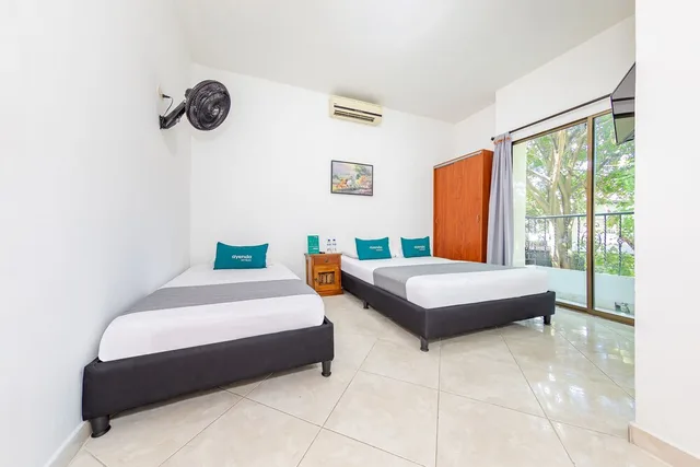 غرفة ثلاثية بسرير مزدوج وسرير فردي، Ayenda 1228 Balcones de la 70 1/9