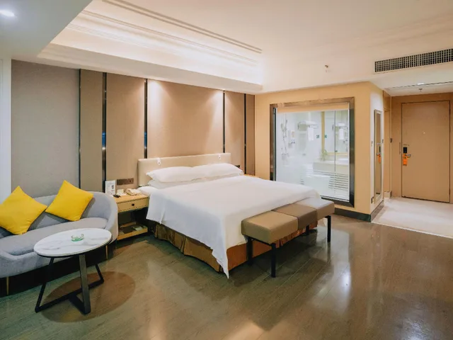 غرفة بسرير مزدوج بإطلالة على المدينة، Vienna International Hotel Zhongshan Shiqi Kanghua Road 3/4