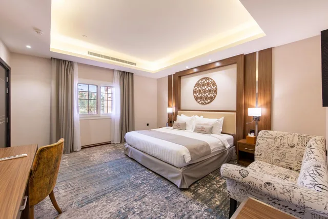 فيلا ملكية بـ4 غرف نوم، منتجع واحة ميرال الطائف(Meral Oasis Resort Taif) 10/10