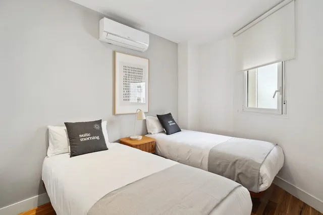 شقة كومفورت بسريرين منفصلين بغرفتي نوم مع أريكة، Limehome Madrid Calle de Nunez de Balboa 3/7