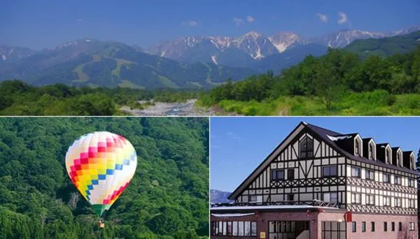 غرفة اقتصادية بسرير مزدوج، Hakuba Yamano Hotel 1/2