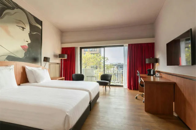 غرفة ديلوكس بسرير فردي، Leonardo Hotel Utrecht City Center 1/4