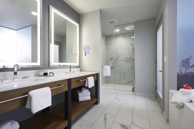 King Bed, Balcony, Den، Archer Hotel Tysons 4/5