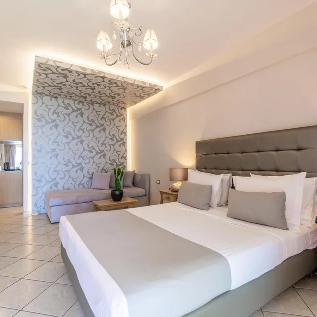 غرفة ديلوكس بسرير مزدوج بإطلالة على البحر، Balcony Hotel 3/8