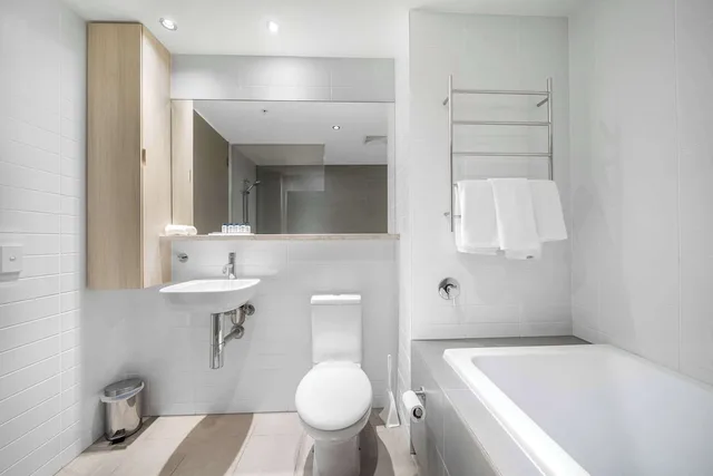 شقة بستة أسرّة بإطلالة على البحر بـ3 غرف نوم، Oaks Redcliffe Mon Komo Suites 5/5