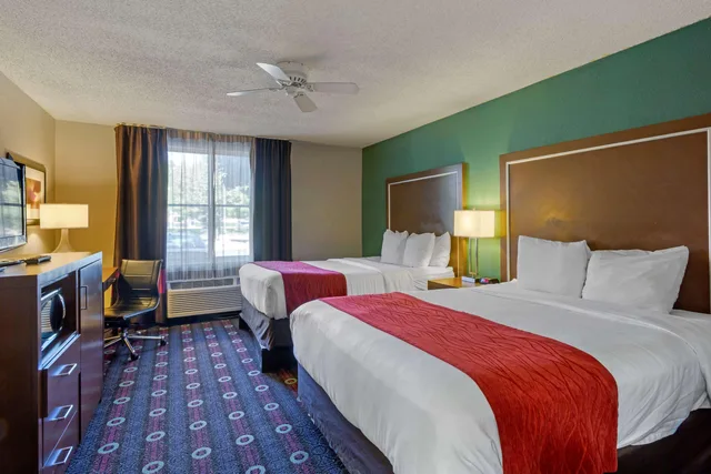 غرفة رباعية بسريرين كوين، Comfort Inn West Valley - Salt Lake City South 3/5