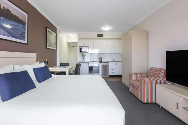 استوديو بسريرين منفصلين، Oaks Sydney Goldsbrough Suites 5/10