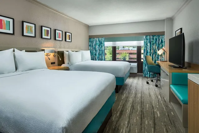 غرفة بسرير كوين لذوي الإعاقة، Hilton Garden Inn Tewksbury Andover 1/3