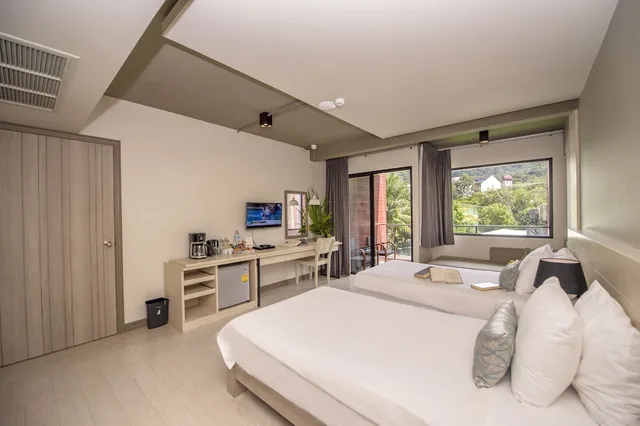 غرفة بريميير بسرير مزدوج، Krabi La Playa Resort 1/9