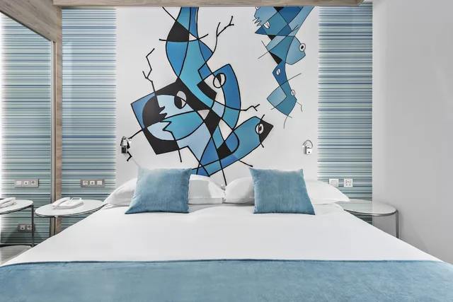 جناح بريستيج جونيور مفردة بسريرين منفصلين مع أريكة، Elba Lanzarote Royal Village Resort 1/5