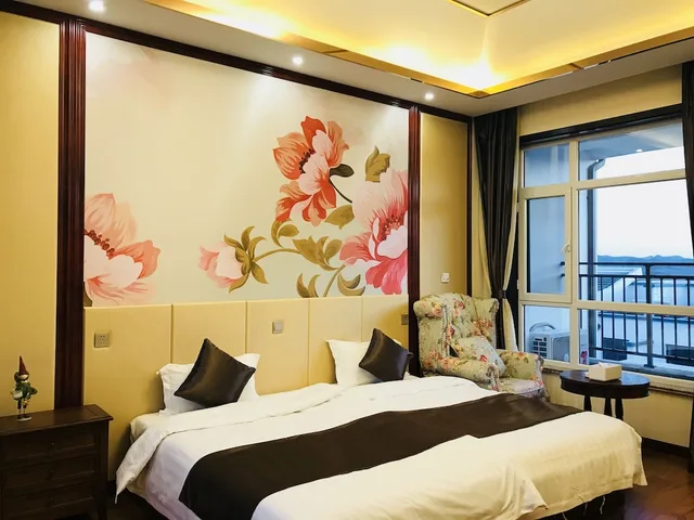 فيلا بسريرين منفصلين وسريرين مزدوجين، The Brigh Eco Hotel Yantai 1/2