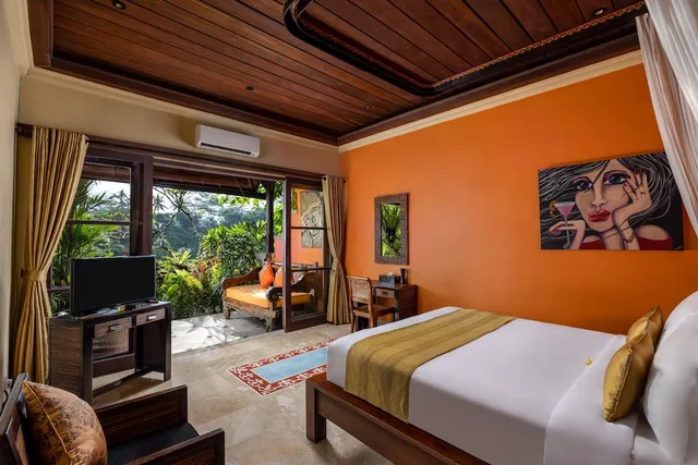فيلا رئاسية بسرير كينج وسريرين كوين بـ4 غرف نوم بمسبح خاص، Bidadari Private Villas Retreat 1/4