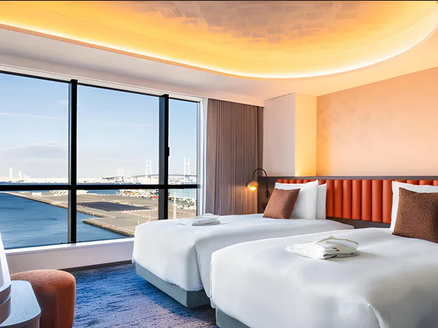 غرفة بسريرين منفصلين، THE GATE HOTEL YOKOHAMA by HULIC 1/1