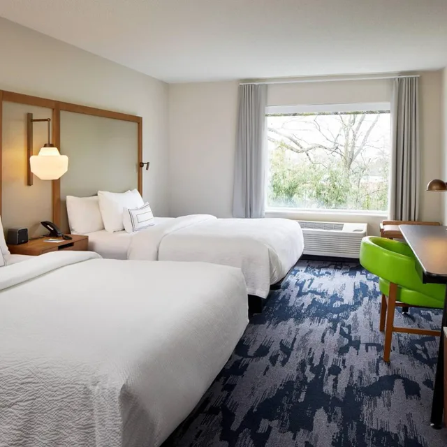 غرفة بسريرين كوين، Fairfield Inn And Suites By Marriott Virginia Beach Norfolk Airport 6/11