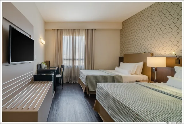 غرفة سوبيريور بسريرين، Bourbon Curitiba Hotel & Suites 2/5