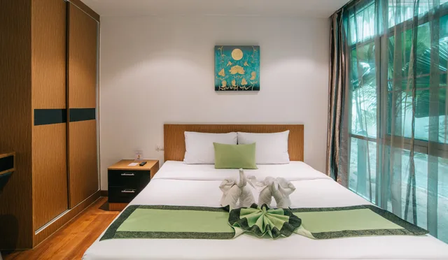 شقة بسريرين كينج بغرفتي نوم، Icheck Inn Residence Patong 3/7