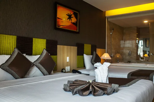 غرفة ديلوكس بسريرين منفصلين بإطلالة على النهر، Muong Thanh Holiday Hoi An Hotel 1/9