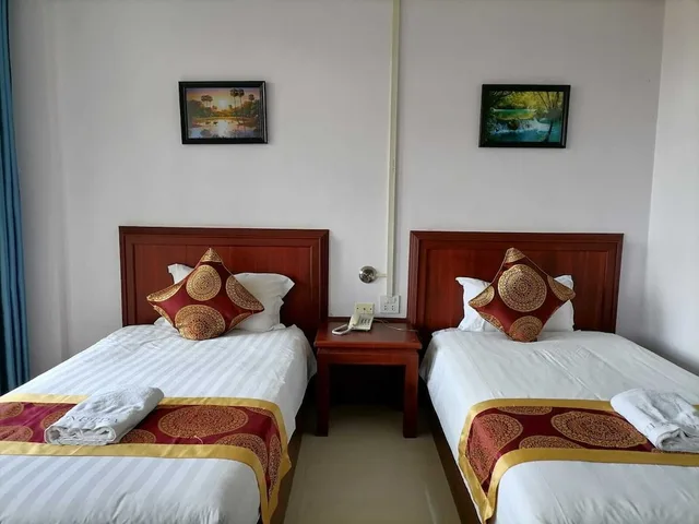 غرفة سوبيريور بسريرين منفصلين، Vilayvong Hotel 3/10