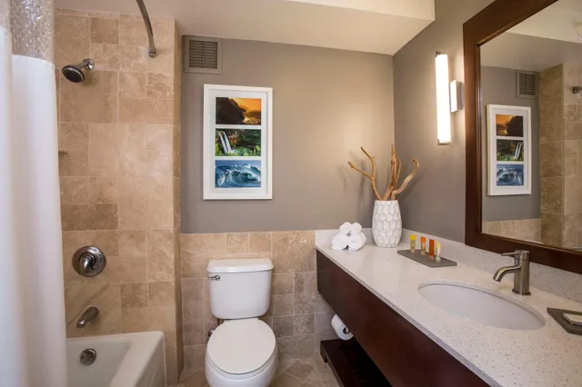 غرفة بريميوم بسرير مزدوج بإطلالة على البحر، OUTRIGGER Kauai Beach Resort & Spa 4/5