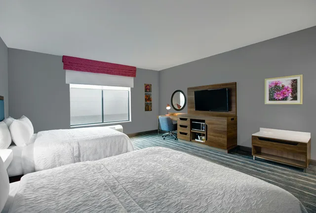 غرفة بسريرين كوين لذوي الإعاقة، Hampton Inn Weslaco 1/3