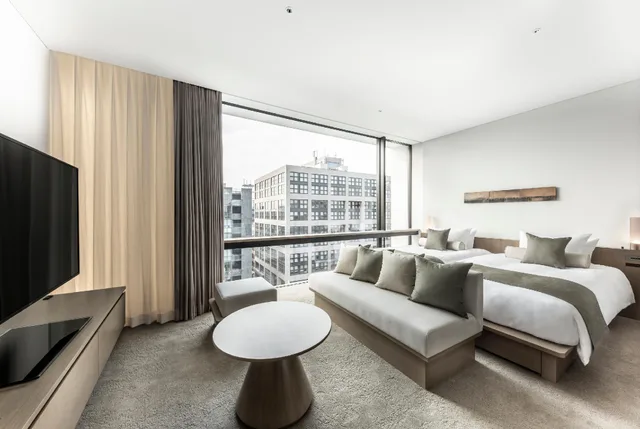 Semi Room, Deluxe, 2 Semi Double Beds, Sofa, Lounge Access، The Royal Park Hotel Iconic Kyoto 1/1
