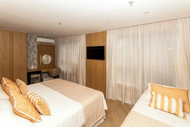 غرفة ديلوكس ثلاثية، Hotel Astoria Ipanema 5/10