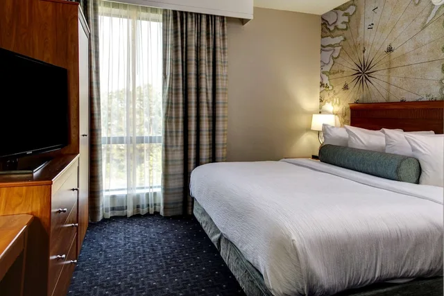 Suite, King Bed, Sofa, Embassy Suites Williamsburg 2/9