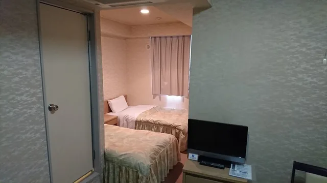 غرفة قياسية بسريرين منفصلين، Hotel Muroran Hills 1/2