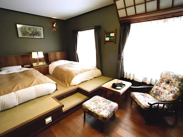 Modern, Standard, Twin Beds, Mountain Side, Mountain View، Auberge Kita No Dan Dan 1/1