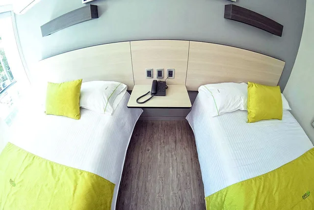 غرفة بسريرين مزدوجين، Hotel Expo Inn 9/10