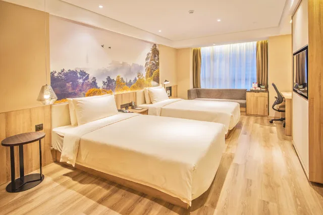 Elegant, Twin Beds، Atour Hotel Nanjing Sun Yat-sen Mausoleum 1/1