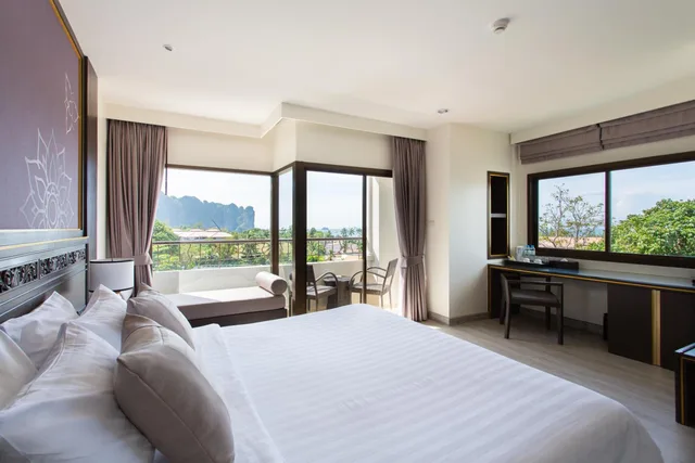 غرفة ديلوكس بإطلالة على البحر، Krabi Heritage Hotel 1/2
