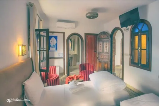 غرفة سوبيريور بسرير كينج، Riad Zaitouna Chaouen 10/10