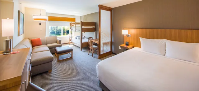 غرفة عائلية بسرير كينج مع أريكة، Hyatt Place Orlando/Lake Buena Vista 1/4