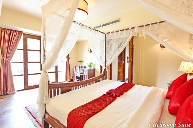 جناح غراند بسرير كوين بغرفة نوم واحدة بحوض جاكوزي، Shewe Wana Suite Resort 3/8