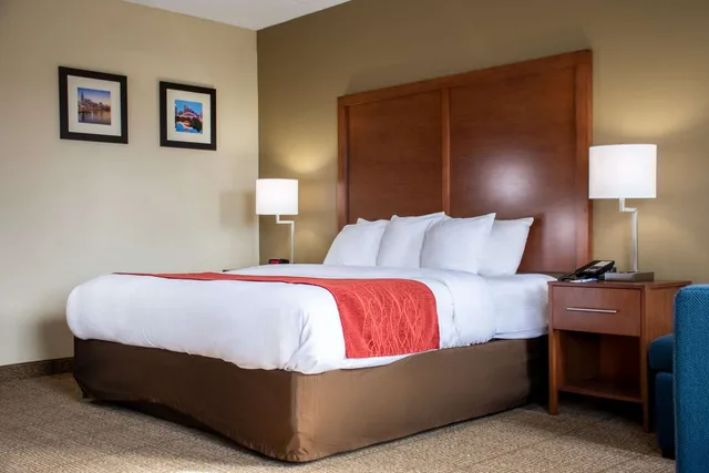 غرفة بسرير كينج لذوي الإعاقة، Comfort Inn Dickson, TN 2/4