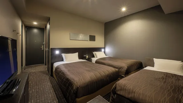 غرفة سوبيريور بسريرين منفصلين للمدخنين، Sendai Washington Hotel 3/7