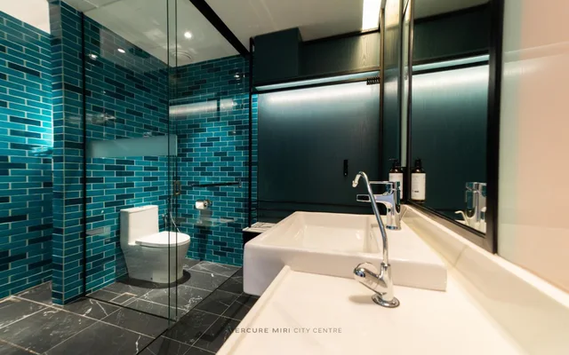 غرفة بريفيليج بسريرين منفصلين، Mercure Miri City Centre 6/10