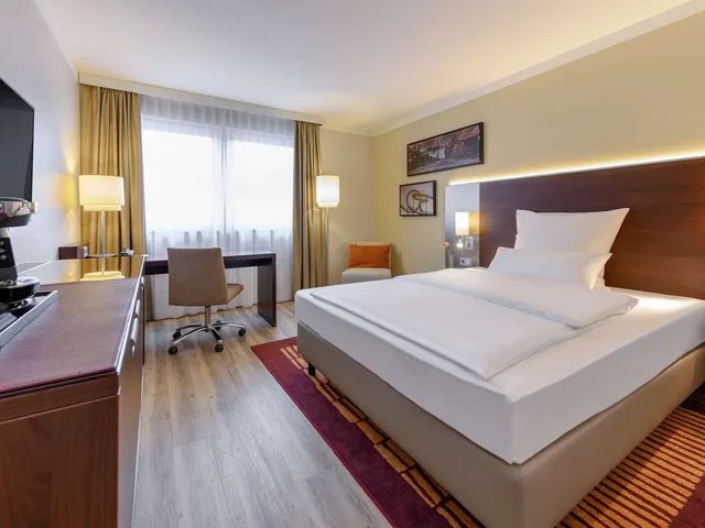 غرفة قياسية مفردة بسرير مزدوج، Mercure Hotel Duisburg City 1/5