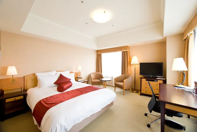 غرفة بريميوم بسرير كوين للمدخنين، Ana Crowne Plaza Hotel Toyama 4/5
